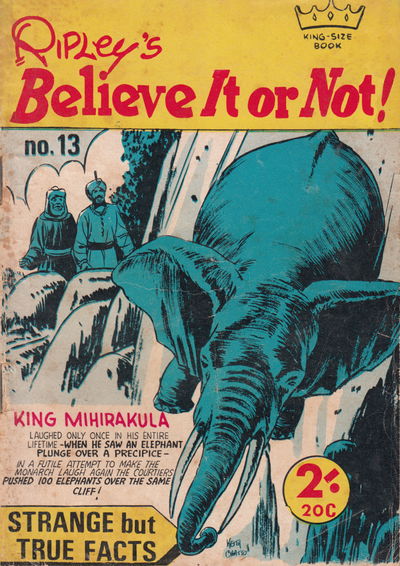 Ripley's Believe It or Not! (Photo-Type, 1966? series) #13 [April 1966?]