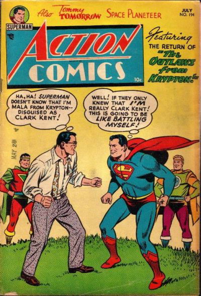 Action Comics (DC, 1938 series) #194 July 1954