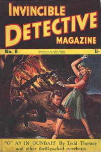 Invincible Detective Magazine  #8 (July 1950)