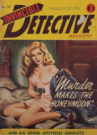 Invincible Detective Magazine  v3#33 (August 1952)