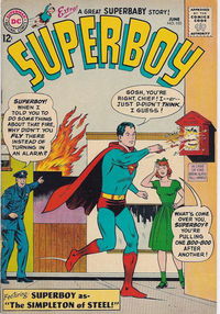 Superboy (DC, 1949 series) #105 June 1963