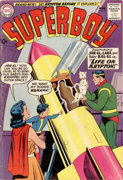 Superboy (DC, 1949 series) #79 (March 1960)