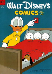 Walt Disney's Comics and Stories (Dell, 1940 series)  v14#10 (166) (July 1954)