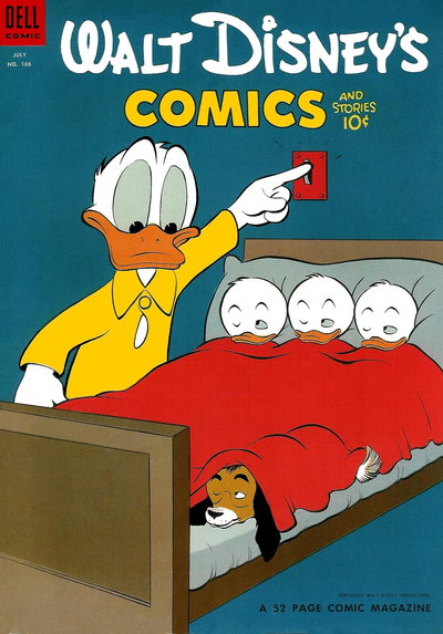 Walt Disney's Comics and Stories  v14#10 (166) (July 1954)