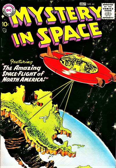 Mystery in Space (DC, 1951 series) #44 June-July 1958