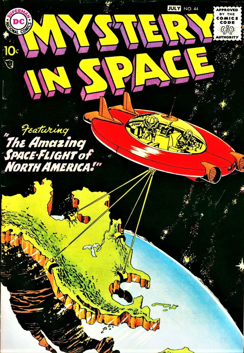 Mystery in Space (DC, 1951 series) #44 (June-July 1958)