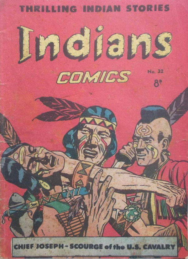 Indians (HJ Edwards, 1951? series) #32 ([September 1953?]) —Indians Comics