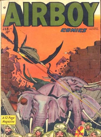 Airboy Comics  v8#12 (95) (January 1952)