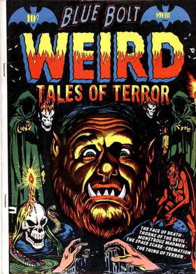 Blue Bolt Weird Tales of Terror (Star Publications, 1951? series) #111 (November 1951)