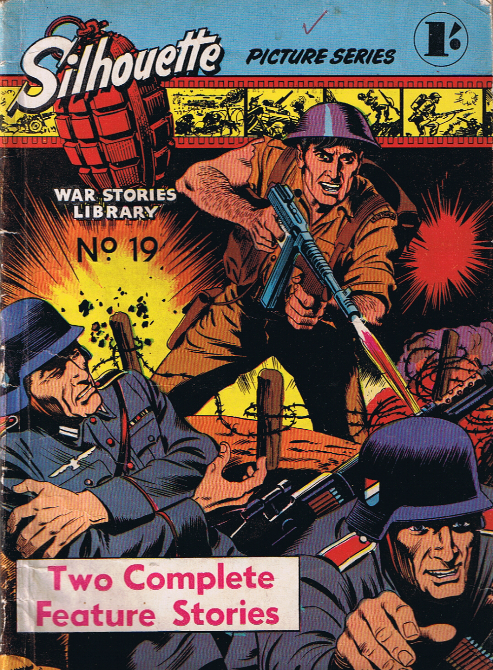 Silhouette War Stories Library (Reigate, 1961? series) #19 ([November 1962?])