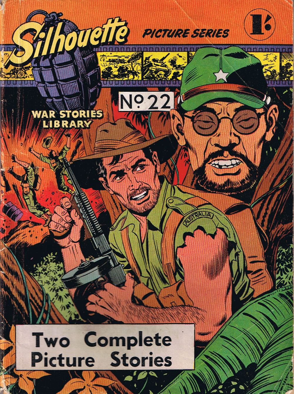 Silhouette War Stories Library (Reigate, 1961? series) #22 ([February 1963?])