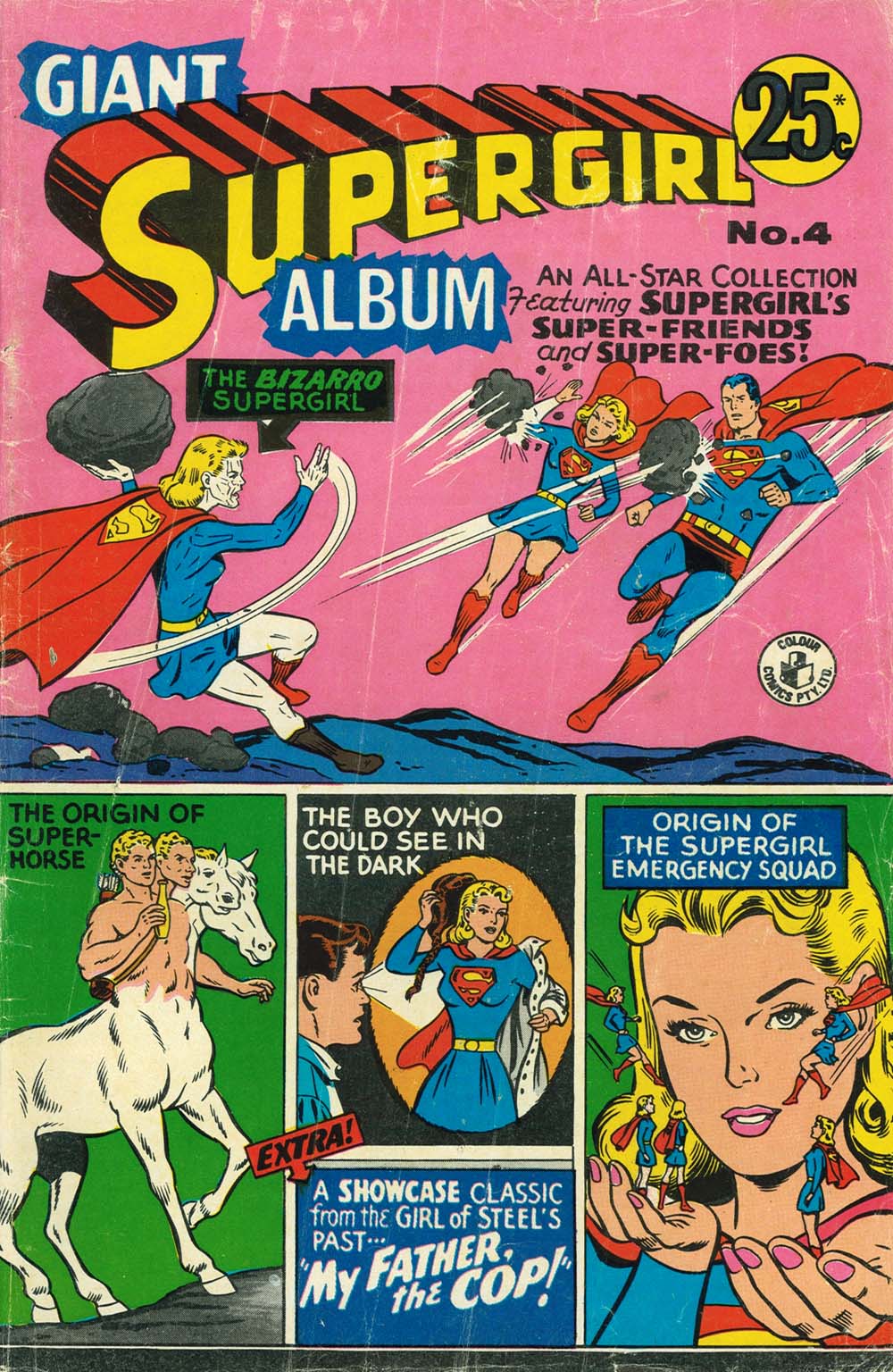 Giant Supergirl Album (Colour Comics, 1970 series) #4 ([March 1973?])