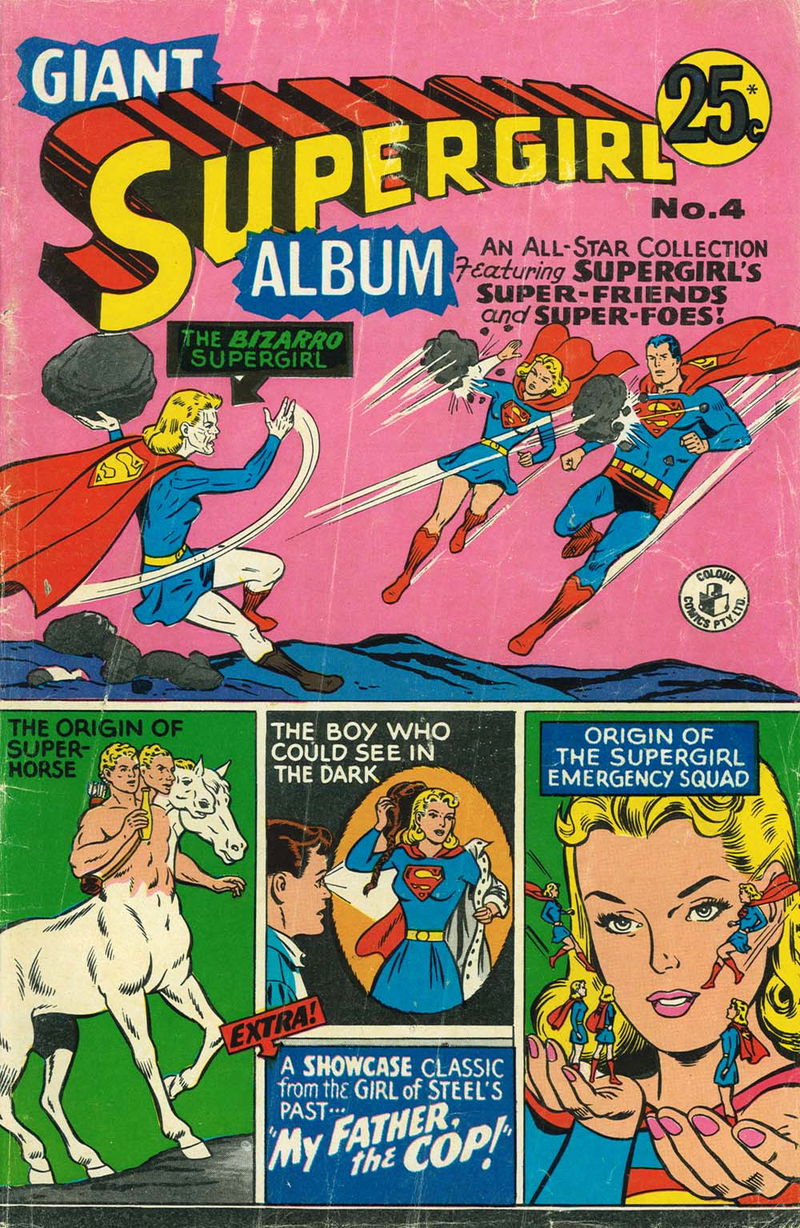 Giant Supergirl Album (Colour Comics, 1970 series) #4 ([March 1973?])