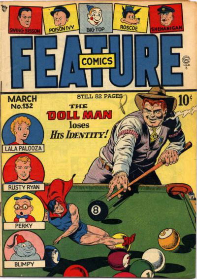 Feature Comics (Quality, 1939 series) #132 March 1949