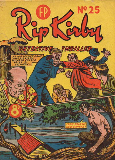Rip Kirby Detective Thriller  #25 ([September 1952?])