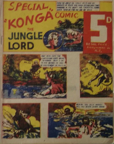 Special "Konga" the Jungle Lord Comic [nn] ([1952?])