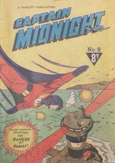 Captain Midnight (Cleland, 1952 series) #9 [March 1953?]