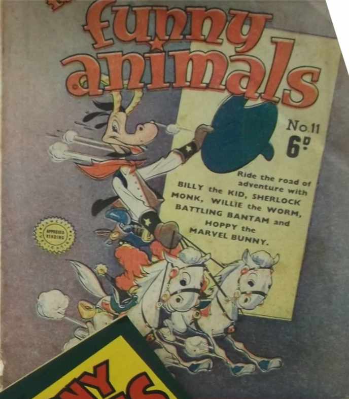 Fawcett's Funny Animals (Vee, 1947 series) #11 ([August 1948?])