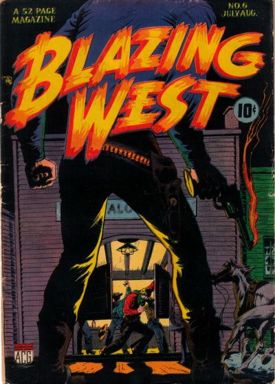 Blazing West  #6 (July-August 1949)