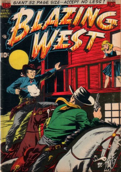 Blazing West  #10 (March-April 1950)