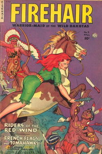 Firehair (Fiction House, 1951 series)  #9 (Fall 1951) — No title recorded