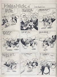 Crash! Comics (Frank Johnson, 1941?)  — Loves Labor Lost (page 1)