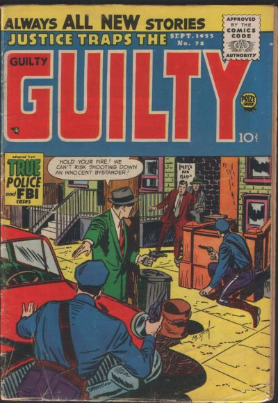 Justice Traps the Guilty  v8#12 (78) (September 1955)