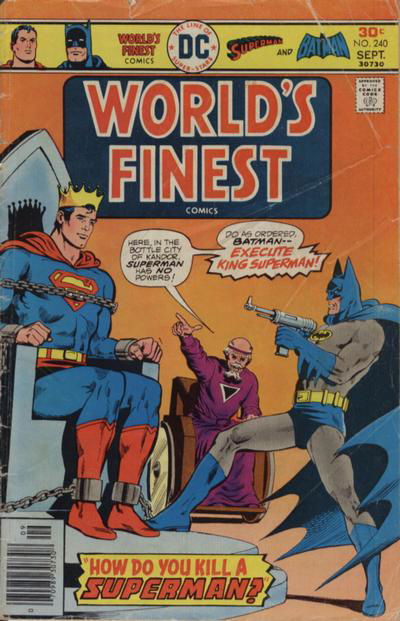 World's Finest Comics (DC, 1941 series) #240 September 1976