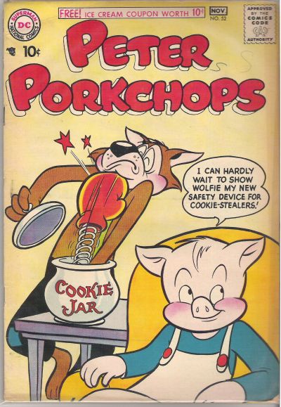 Peter Porkchops  #52 (October-November 1957)