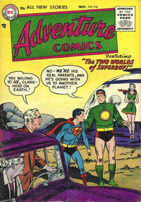 Adventure Comics  #218 (November 1955)