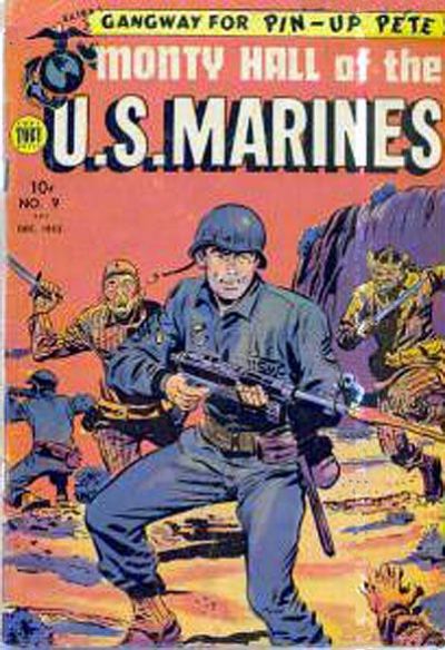 Monty Hall of the U.S. Marines  #9 (December 1952)