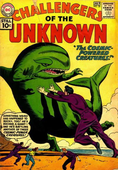 Challengers of the Unknown (DC, 1958 series) #20 June-July 1961