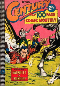 Century the 100 Page Comic Monthly (KG Murray (NZ), 1958? series) #38 September 1959