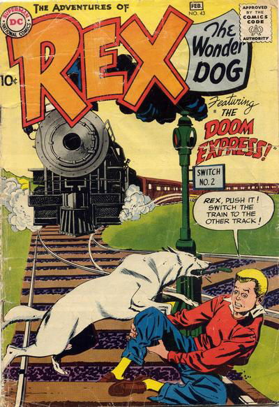 The Adventures of Rex the Wonder Dog (DC, 1952 series) #43 January-February 1959