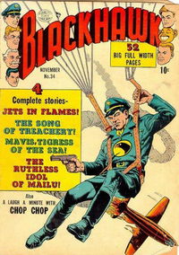 Blackhawk (Quality, 1944 series) #34 (November 1950)
