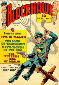 Blackhawk  #34 (November 1950)