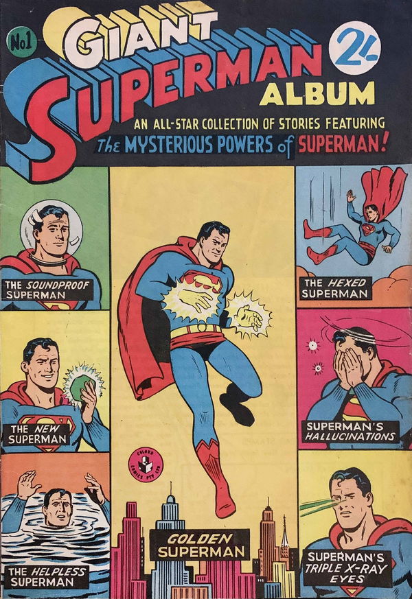 Giant Superman Album (Colour Comics, 1961 series) #1 ([December 1961])