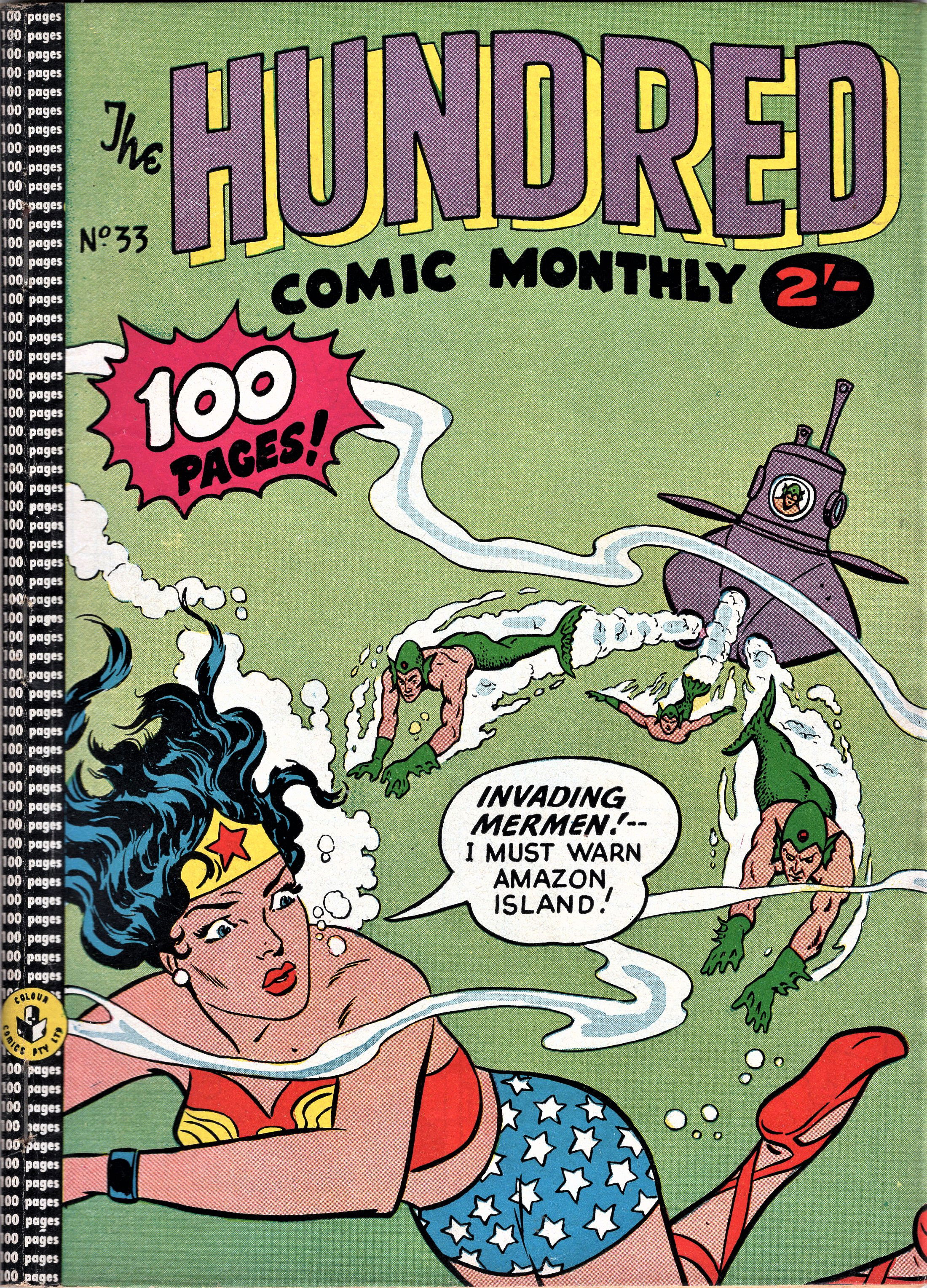 The Hundred Comic Monthly (KG Murray (NZ), 1958 series) #33 ([August 1959])