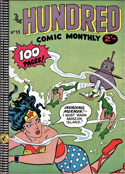 The Hundred Comic Monthly (KG Murray (NZ), 1958 series) #33 [August 1959]