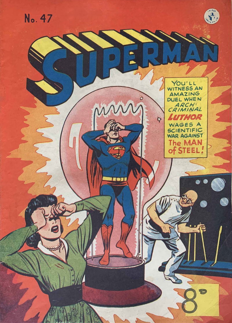 Superman (Colour Comics, 1950 series) #47 ([July 1951?])