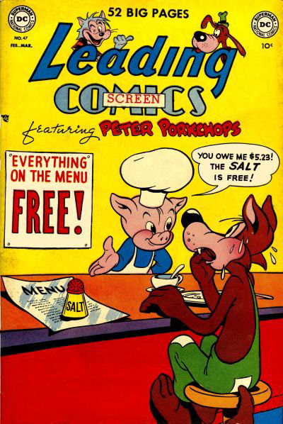 Leading Screen Comics (DC, 1950 series) #47 February-March 1951