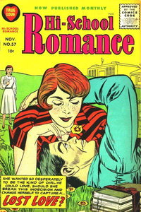 Hi-School Romance (Harvey, 1949 series)  #57 (November 1956)