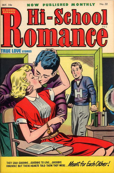 Hi-School Romance (Harvey, 1949 series) #32 (October 1954)