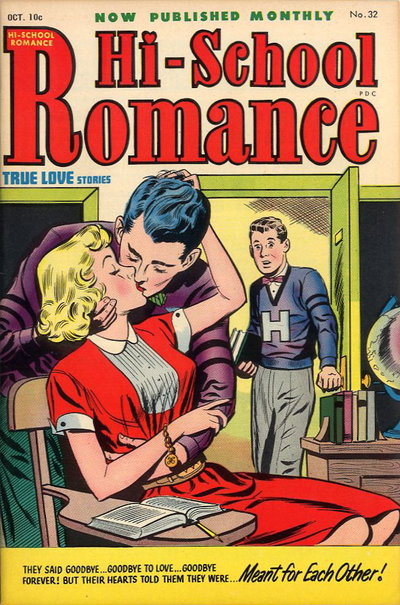 Hi-School Romance  #32 (October 1954)