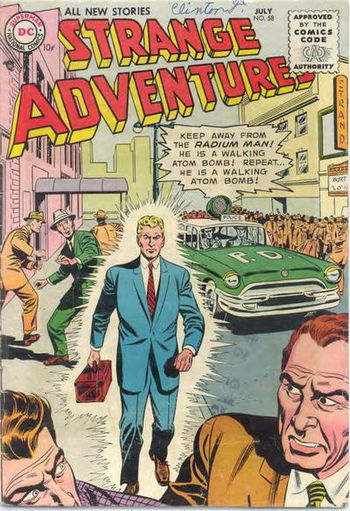 Strange Adventures (DC, 1950 series) #58 July 1955