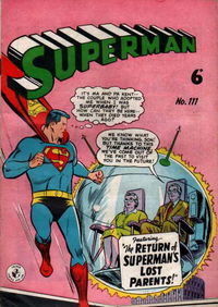 Superman (KGM, 1958? series) #111 [July 1959?]