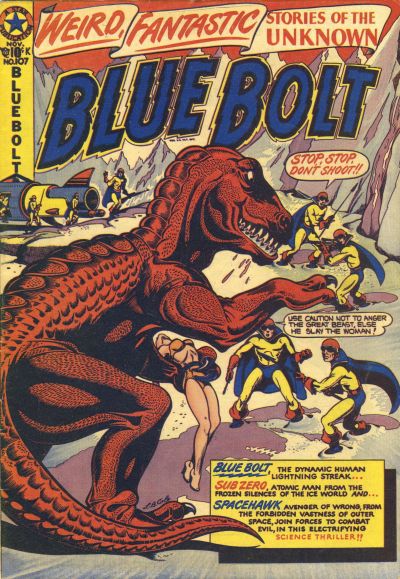 Blue Bolt Comics  #107 (August-September 1950)