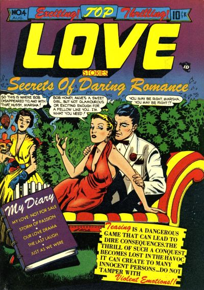 Top Love Stories  #4 (August 1951)