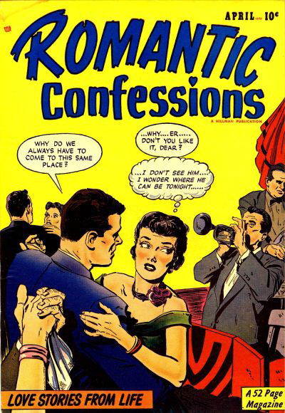 Romantic Confessions (Hillman, 1949 series) v1#7 (April 1950)