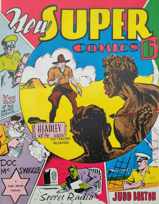 New Super Comics (Frank Johnson, 1945?)  ([1945?])